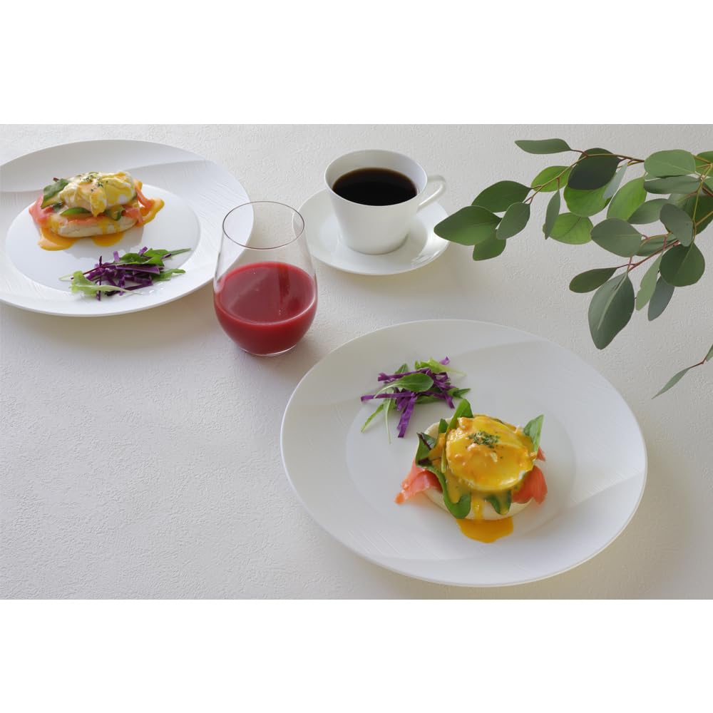 フランス食器 Amazon.co.jp: Narumi 52257-5976 Rydges Plate, Plate, 10.6 inches